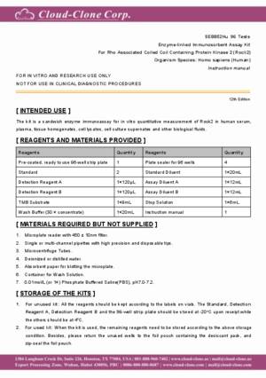 ELISA-Kit-for-Rho-Associated-Coiled-Coil-Containing-Protein-Kinase-2-(Rock2)-SEB852Hu.pdf