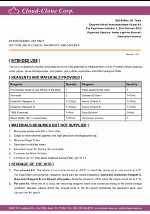 ELISA-Kit-for-Peptidase-Inhibitor-3--Skin-Derived-(PI3)-SEC849Hu.pdf