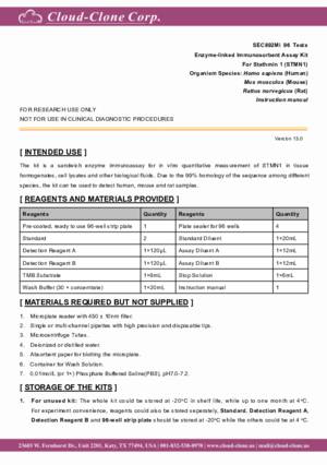 ELISA-Kit-for-Stathmin-1-(STMN1)-SEC892Mi.pdf