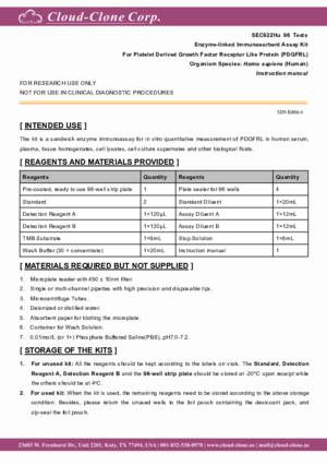 ELISA-Kit-for-Platelet-Derived-Growth-Factor-Receptor-Like-Protein-(PDGFRL)-SEC922Hu.pdf