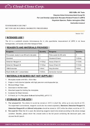 ELISA-Kit-for-Low-Density-Lipoprotein-Receptor-Related-Protein-5-(LRP5)-SED102Ra.pdf