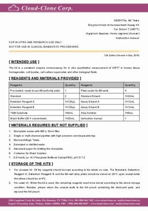 ELISA-Kit-for-Sirtuin-7-(SIRT7)-SEE917Hu.pdf