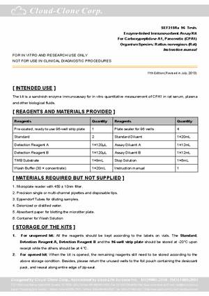 ELISA-Kit-for-Carboxypeptidase-A1--Pancreatic-(CPA1)-E95315Ra.pdf