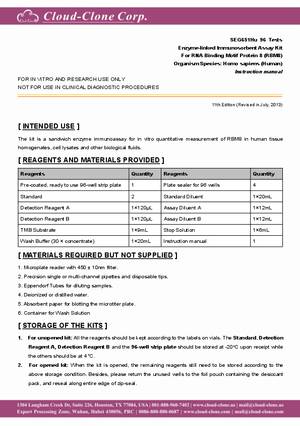 ELISA-Kit-for-RNA-Binding-Motif-Protein-8--RBM8--SEG651Hu.pdf