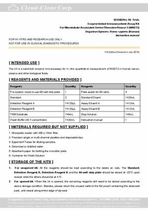 ELISA-Kit-for-Microtubule-Associated-Serine-Threonine-Kinase-2-(MAST2)-E97682Hu.pdf