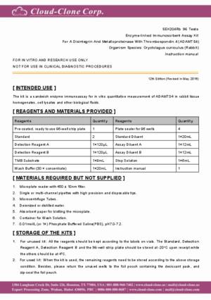 ELISA-Kit-for-A-Disintegrin-And-Metalloproteinase-With-Thrombospondin-4-(ADAMTS4)-SEK204Rb.pdf