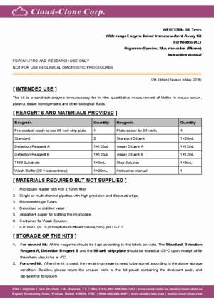 Wide-range-ELISA-Kit-for-Klotho-(KL)-WEH757Mu.pdf