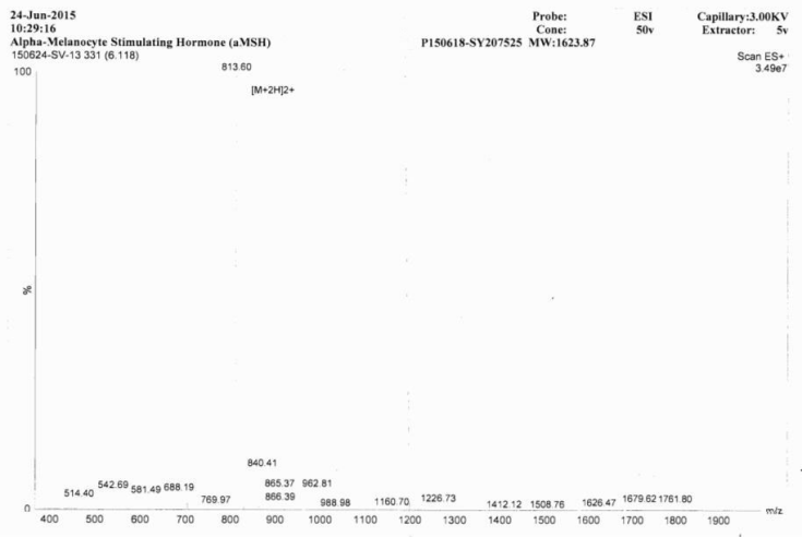 Synthetic Alpha-Melanocyte Stimulating Hormone (aMSH)